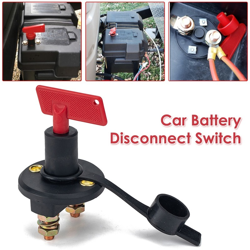 OEM 12V 24V 200A Car Battery Disconnect Switch Kill Cut Off Switch Isolator with Waterproof Dust Cover