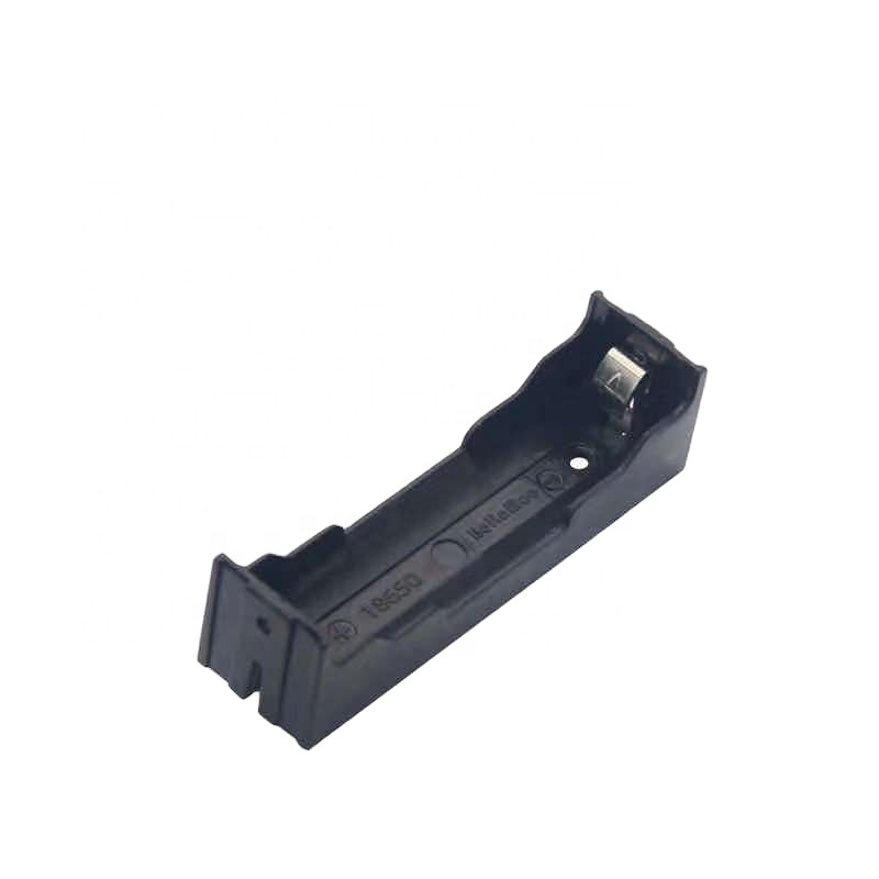 3.7v Lithium 18650 Battery Holder Case With Pins 1 Cell Battery Box