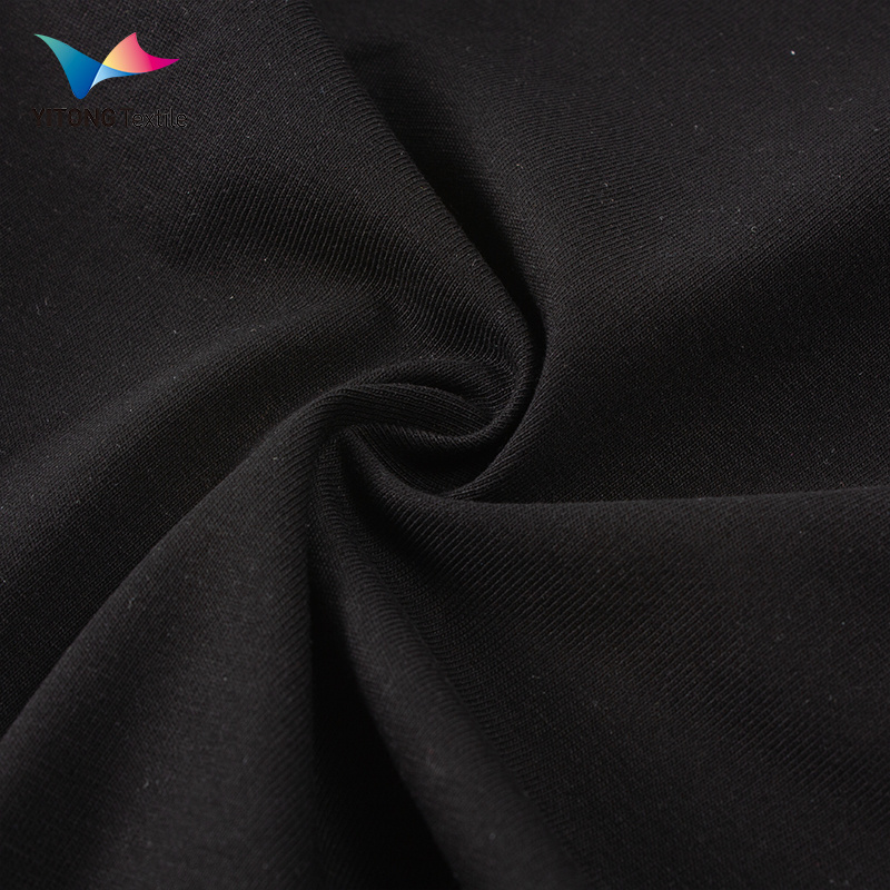 180 GSM Cotton Single Jersey Knit Fabric 70 Cotton 30 Polyester Fabric for Underwear Tshirt Clothing