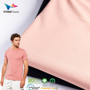 Wholesale Stretch Cotton Fabric Organic Knitted Cotton Fabric 100% Cotton Fabric for T Shirt