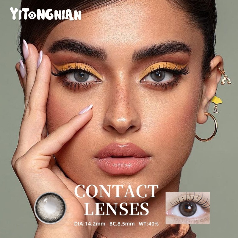 YI TONG NIAN Colorful Contact Lenses With A Diameter Of Customized Wholesale Colored Contact Lenses