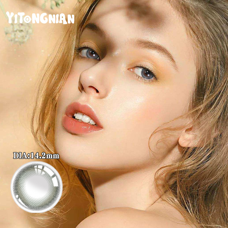 YI TONG NIAN Color Contact Lenses Wholesale Customized Color Beauty Contact Lenses