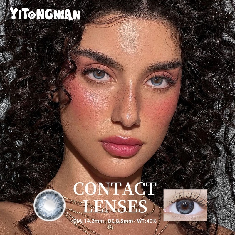 YI TONG NIAN Colorful Contact Lenses With A Diameter Of Customized Wholesale Colored Contact Lenses