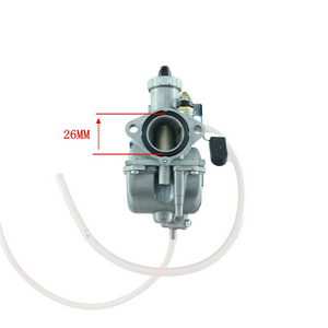 Hot Sale Mikuni VM22 carburetor manual choke  for all 125cc 140cc horizontal dirt bike engines and CG125cc OHV