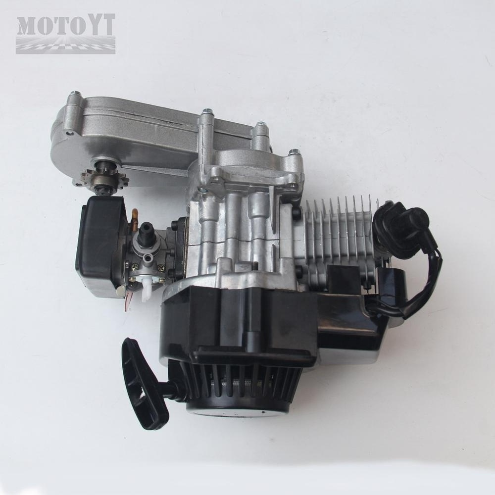 40cc 2 stroke Pull Start Engine Motor with long gear box 40-6 Mini Pocket PIT Quad Dirt Bike ATV Buggy and petrol tools