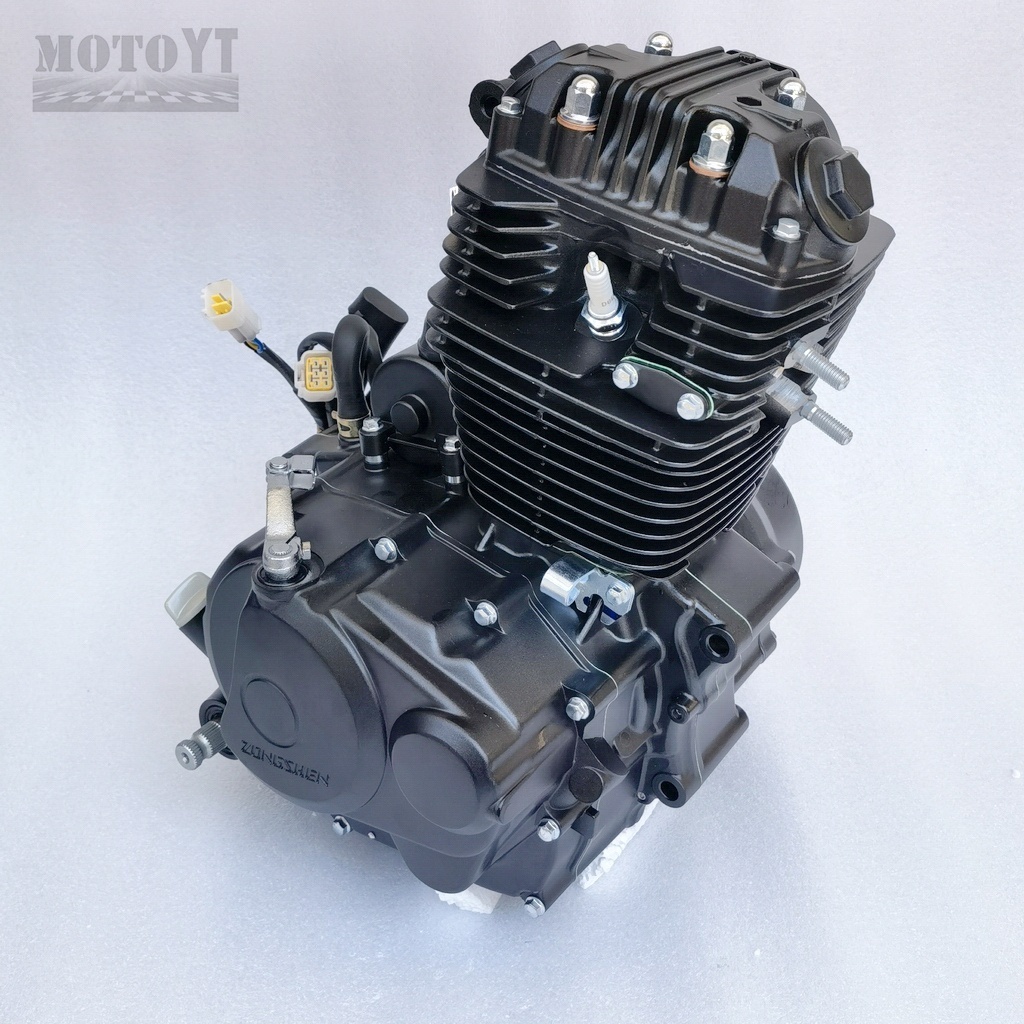 250cc engine Zongshen 250 air cooled motorcycle engine for all motorcycles ZS165FMM with Free engine kit