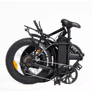 Cheap Price YITOO Euy F6 20 Inch 350w 500w 750w 36v 48v 10ah 15ah 20ah Shimano 7 Speed Folding E Bike Fat Tire Electric Bike