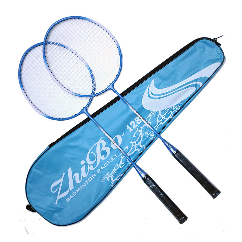 Hot Sale High Quality Nylon string and full steel Badminton Custom Design Racket