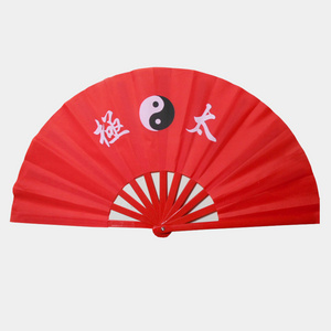 Chinese traditional Tai Chi folding fan kung fu fan bamboo taichi taiji fan