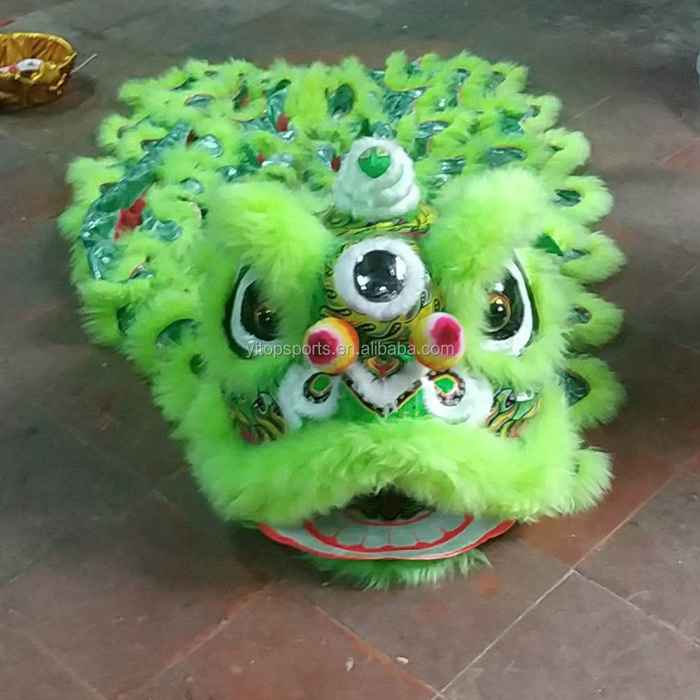 Chinese New Year Southern Foshan Crane Style Lion Dance Costume Chinese Folk Dancing Lion