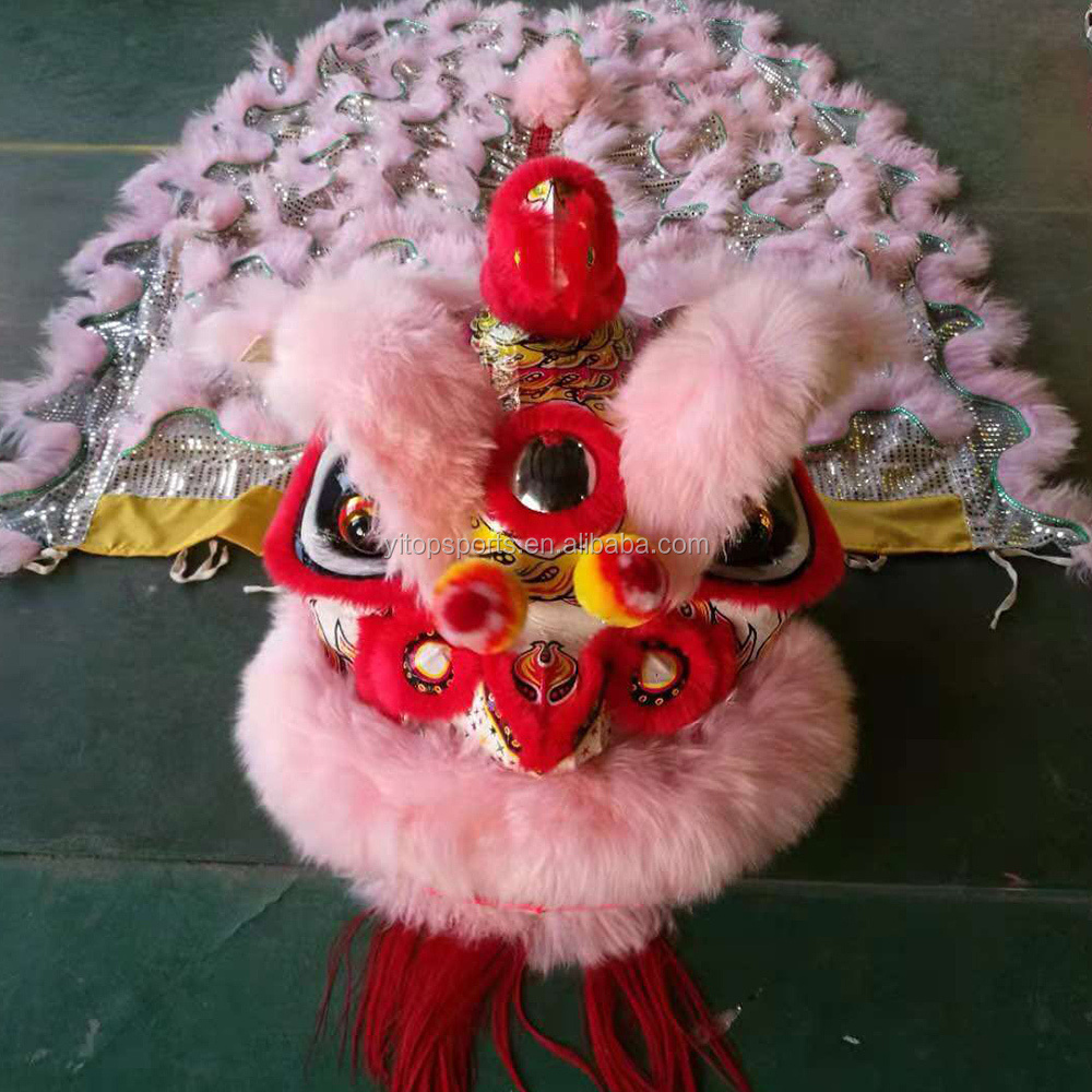 Chinese New Year Southern Foshan Crane Style Lion Dance Costume Chinese Folk Dancing Lion