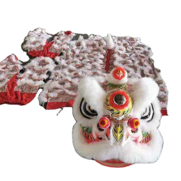 Chinese New Year Southern Foshan Crane Style Lion Dance Costume Chinese Folk Dancing Lion