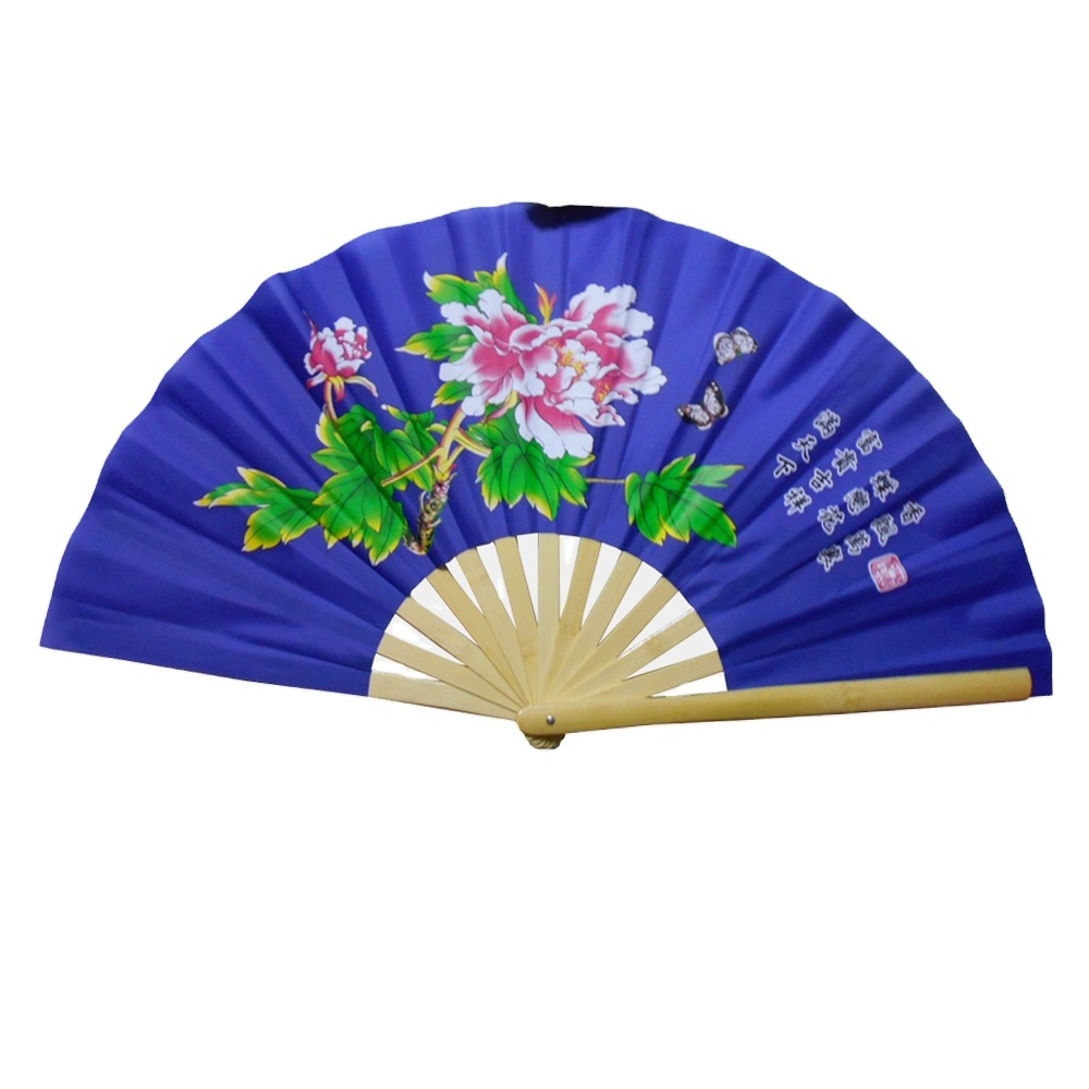 High Quality Chinese traditional bamboo fan, Tai Chi fan, kungfu fan