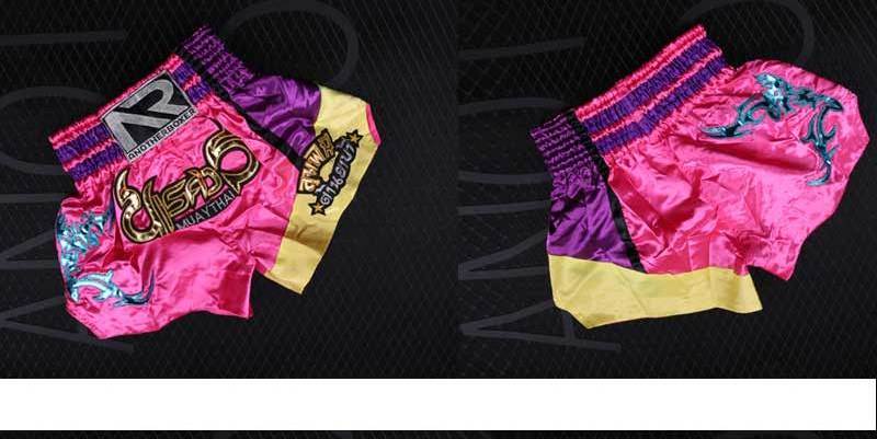 Factory Wholesale shorts muay thai comfortable kickboxing shorts for men and women