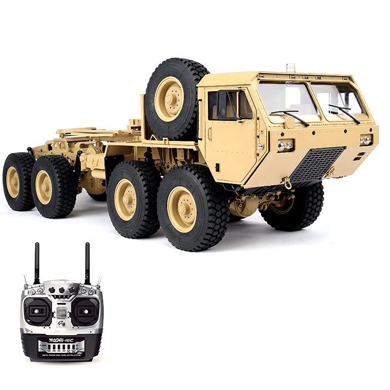 HG P802PRO Upgraded 8WD 1 12 Scale ARTR 8 Wheel Drive Metal Crawler Electric 8X8 RC HEMMT Truck Hobby Vehicle Toy For Adults