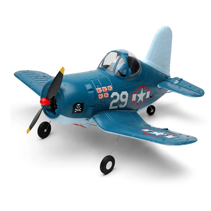 Wltoys XK A500 Airplane 2.4G 4CH 3D 6G Gyro Fixed Wing Q Fighter F4U Aircraft EPP Roll RC Model Radio Control Hobby Foam Plane