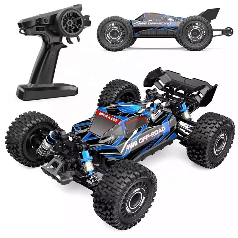 Hyper Go 16207 1/16 Electric 4Wd Alloy Metal Parts 62Km Diecast Hydraulic Shock Radio Control Car Truck Brushless 4X4 Rc Buggy