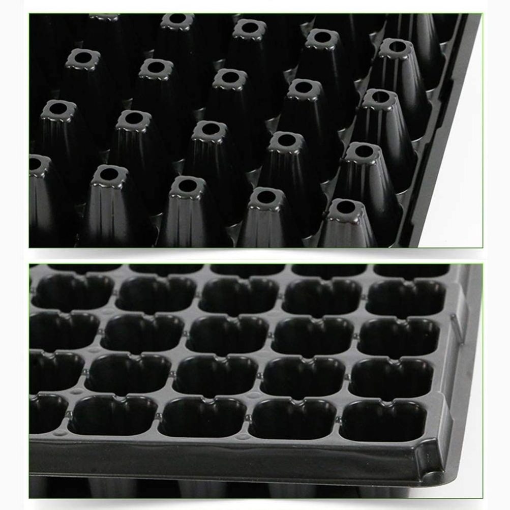 50 Cells Pet Seed Plug Tray Seedling Trays for Watermelon Seeding