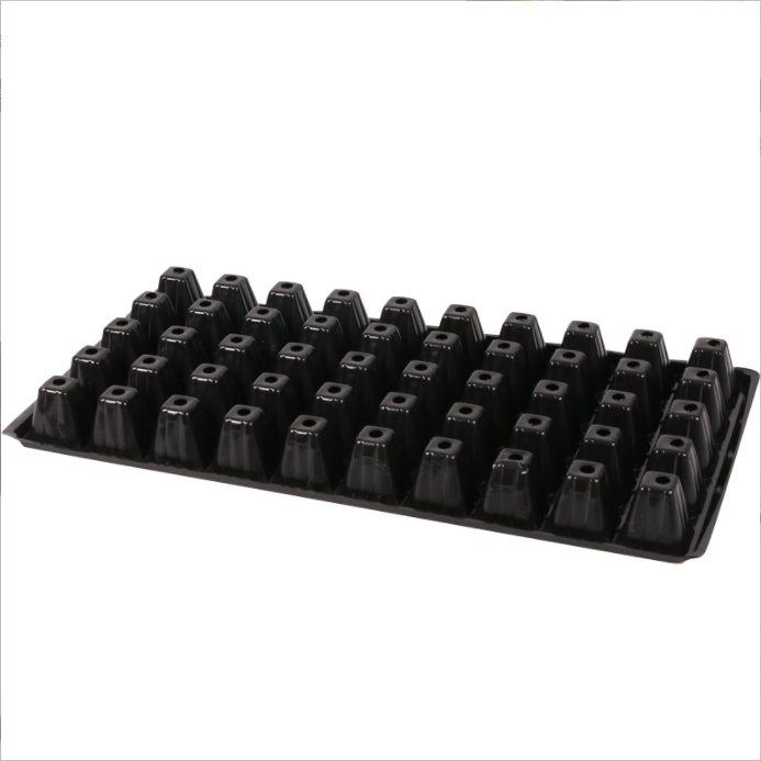 50 Cells Pet Seed Plug Tray Seedling Trays for Watermelon Seeding