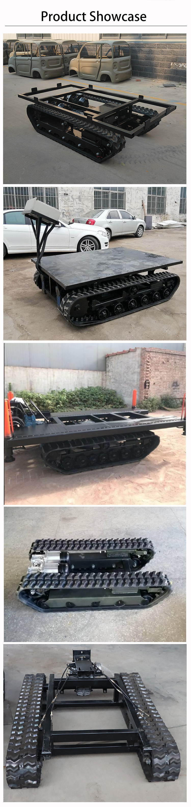 Remote control machine Mini remote control track chassis platform crawler tracked chassis machines tracked robot tank chassis