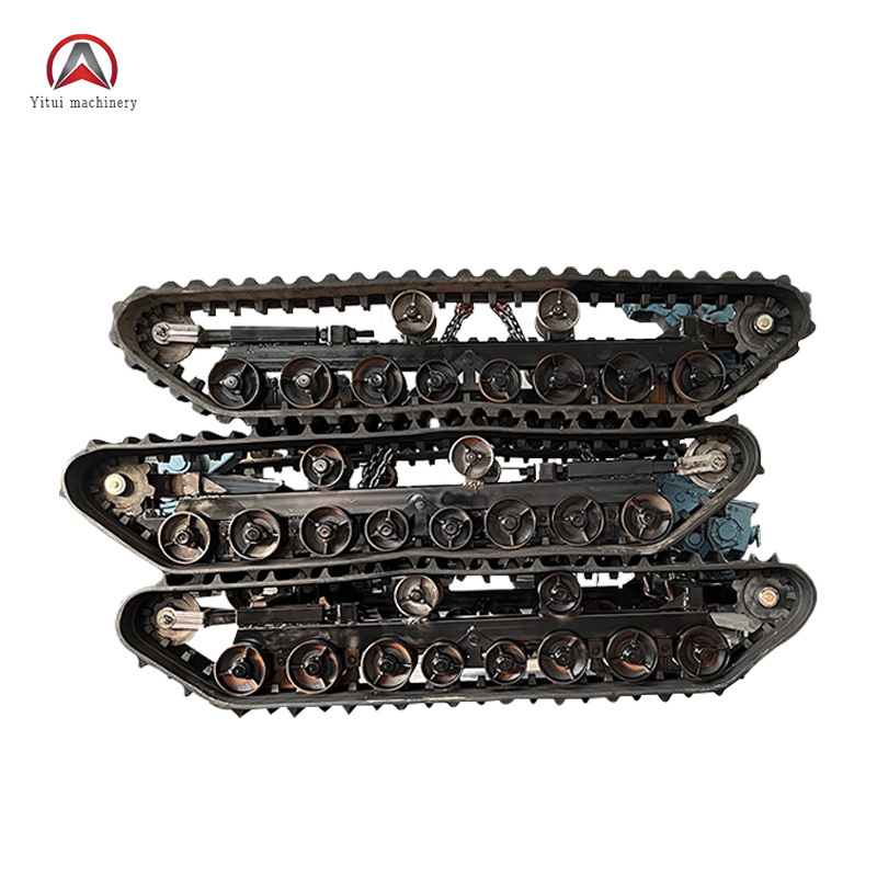 Remote control machine Mini remote control track chassis platform crawler tracked chassis machines tracked robot tank chassis