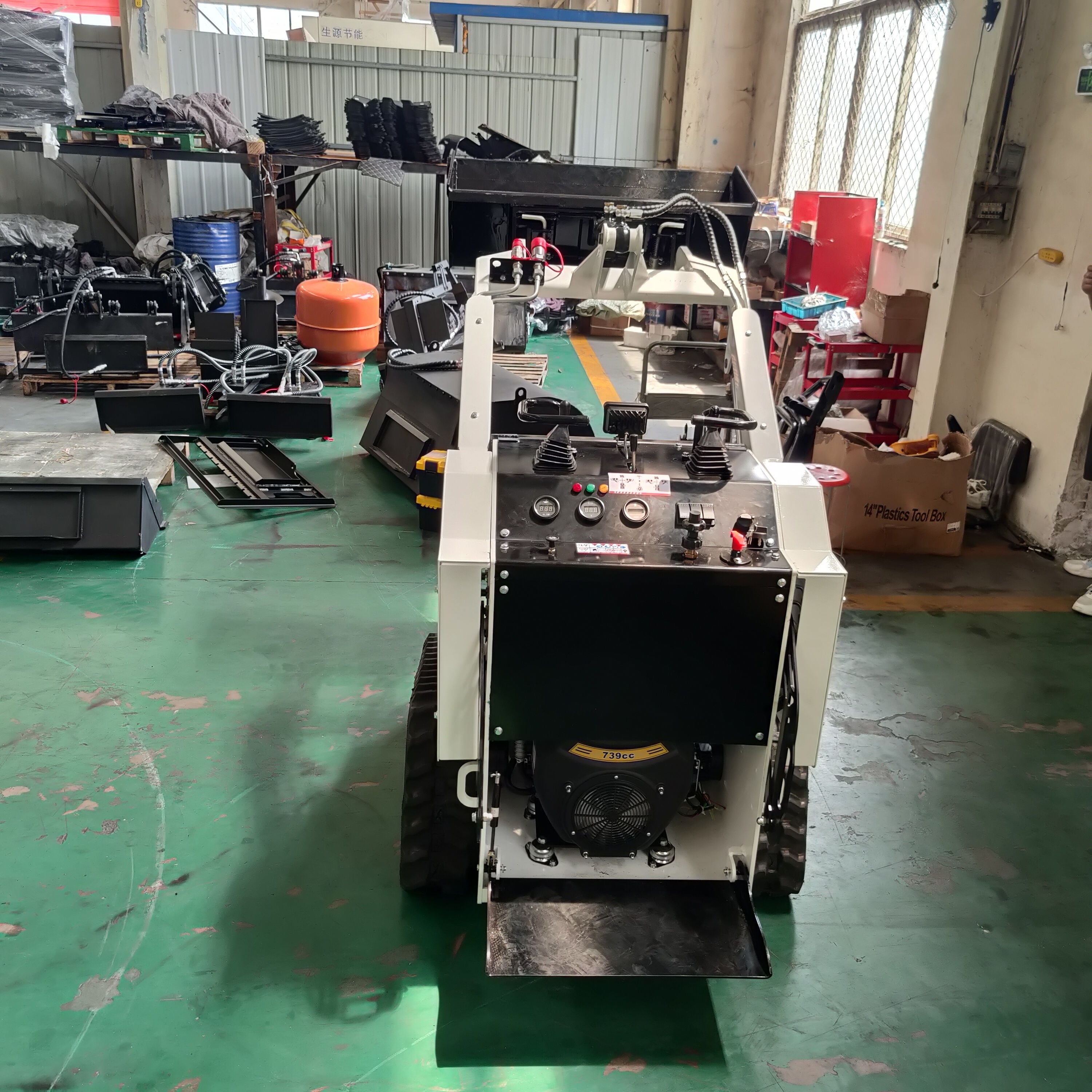 Wheel Mini multifunctional practical slip loader mini skid steer loader skid steer loader