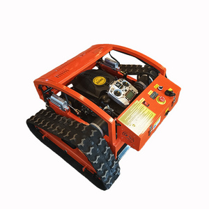 small crawler remote control lawn mower full-automatic land reclamation lawn mower wireless control lawn mower