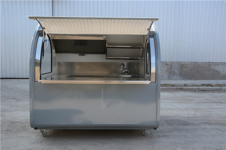 YITUO Customized Small Wheels Mobile Coffee Kiosk Cart Fruit Carts 3 Wheel Electric Milktea Cart Milk Tea Bicycle Mobile Kiosk