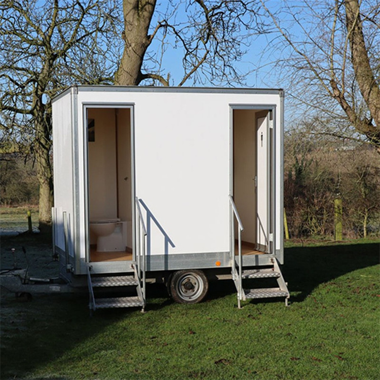 Luxury Restroom Toilets With Shower Outdoor Bathroom Trailer Toilet Mobile Portable Toilet Or Trailer For Customized