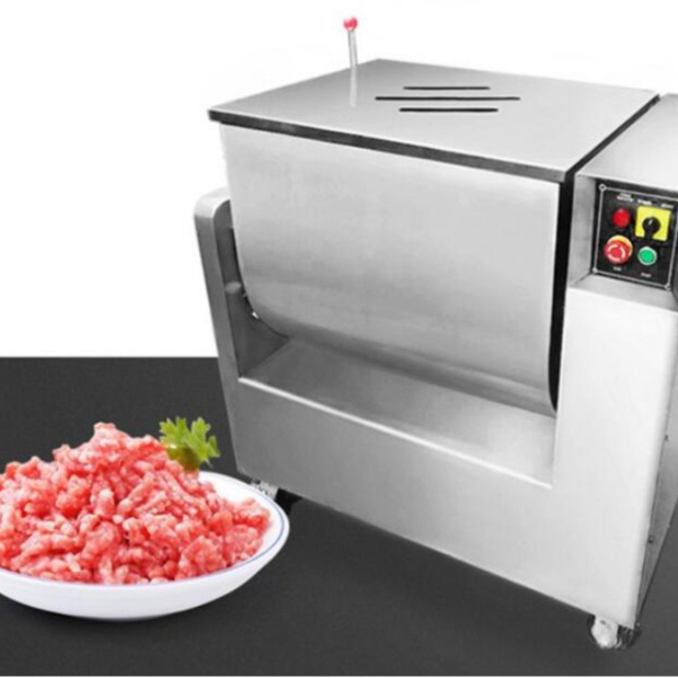 Commercial 50L Sausage food Electric Meat Mixer with meat processing equipment