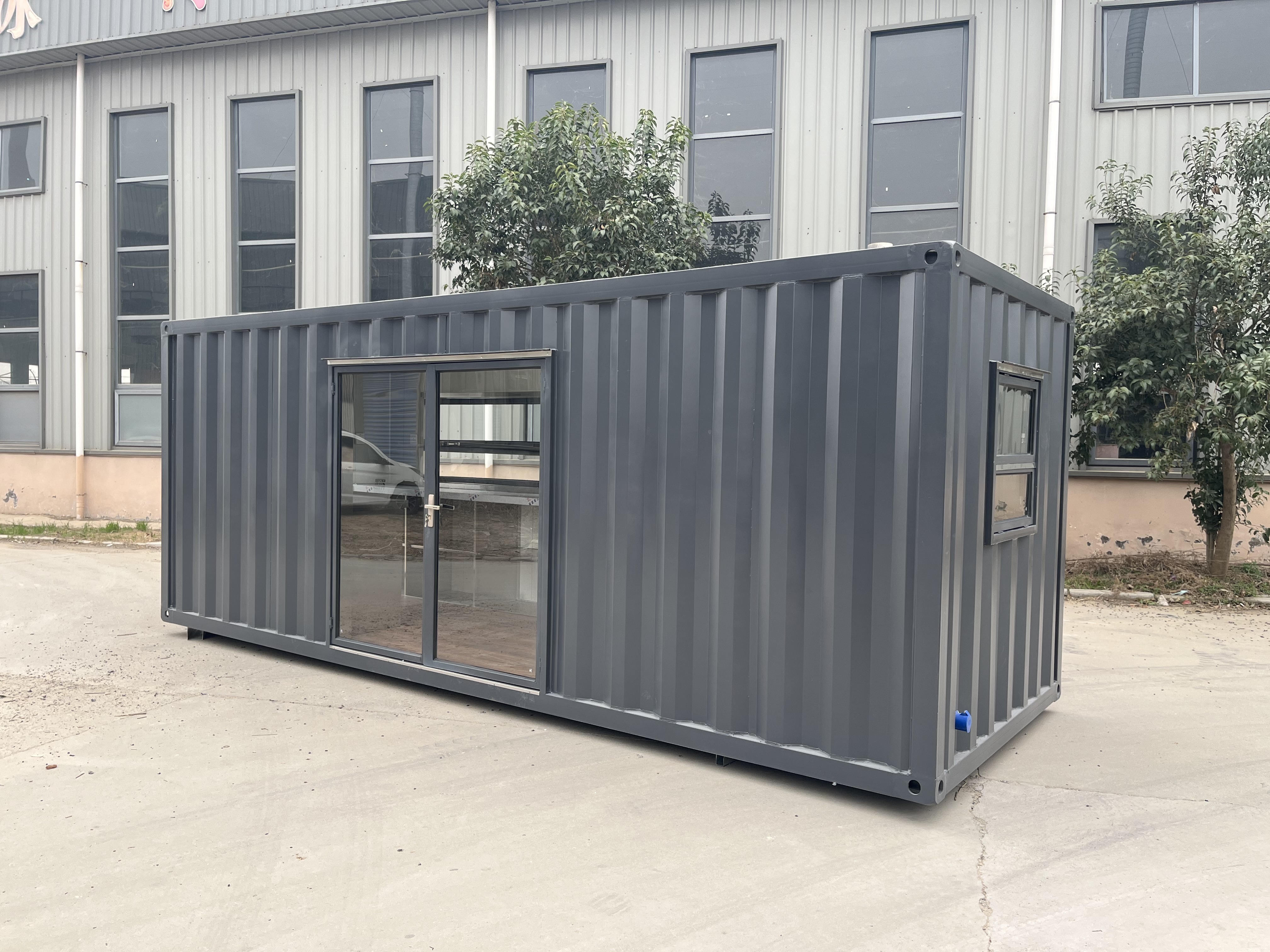 Portable 20ft Container Coffee Kiosk apply for multi business purposes Movable Houses Living Container House for sale