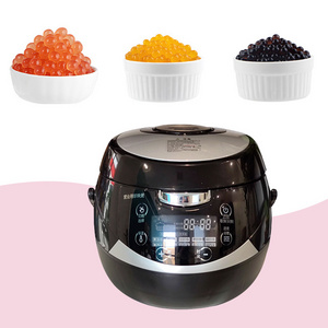 Hot Sales Popular Machine Pot For Shop Use Cooking Tapioca Pearl Boba Black Milk Bubble Tea Tapioca Pearl Balls Boiler