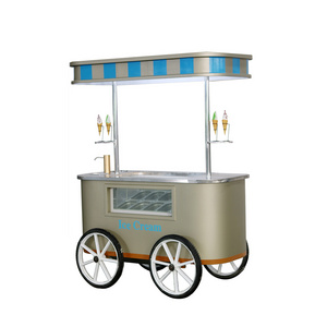 New Colorful Slush Coffee Bbq Food Cart Street And Ice Cream