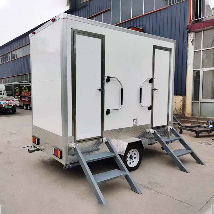 Luxury Restroom Toilets With Shower Outdoor Bathroom Trailer Toilet Mobile Portable Toilet Or Trailer For Customized