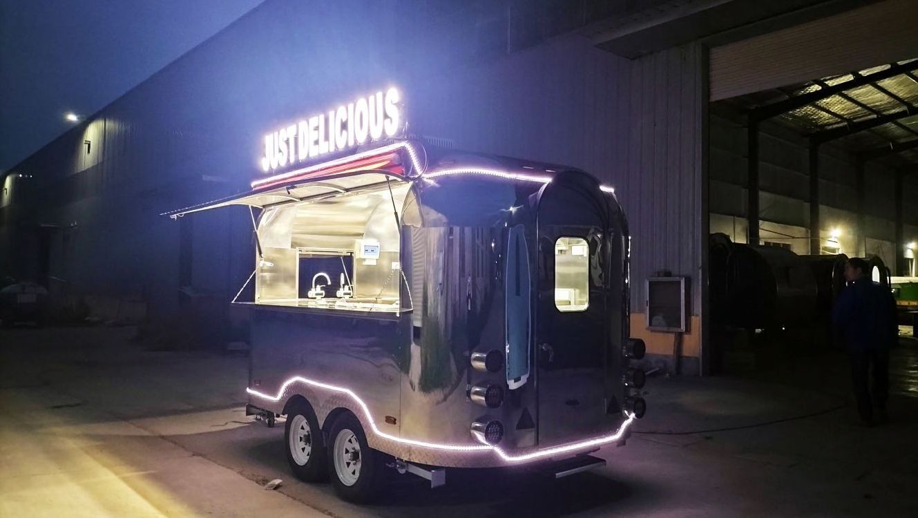 ETO CE Approved airstream multifunction churros fast food truck for sale Mobile Food Trailer