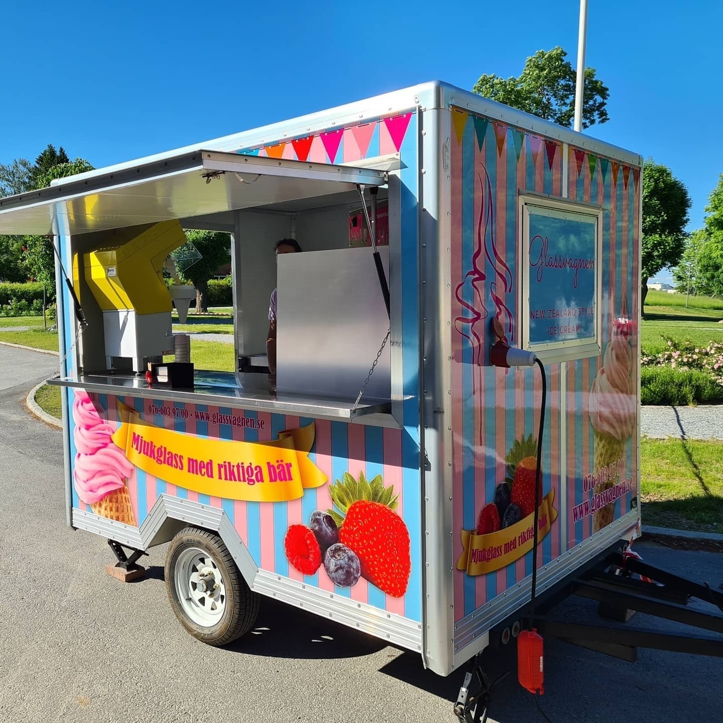 2024 American Popular Street Outdoor Fast Food Carts Crepe Food truck with Snack mobile kitchen cooking equipments price