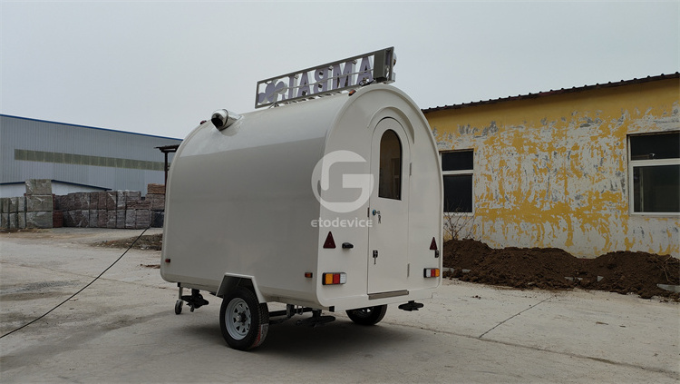 Zhengzhou Yituo High Quality Food Trailer Truck Ice Cream Hot Dog Cart Factory Directly Sell Mobile street vending cart