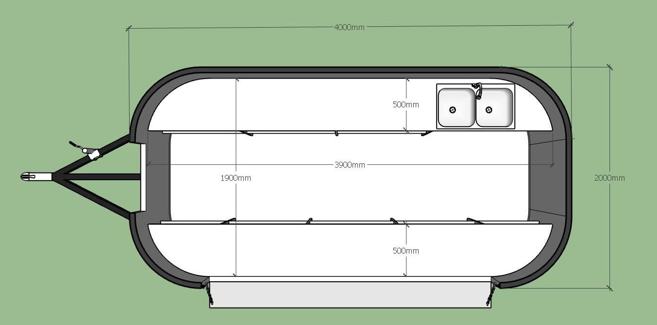 ETO CE Approved airstream multifunction churros fast food truck for sale Mobile Food Trailer