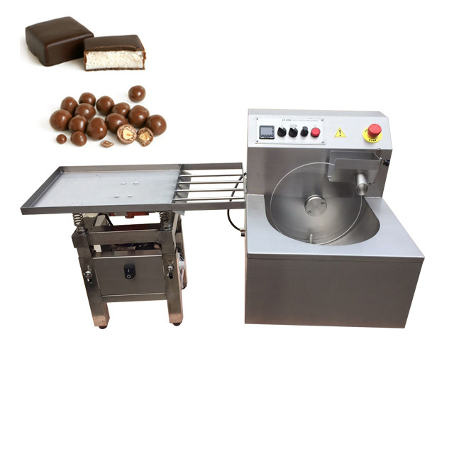 Cheap Small Automatic Chocolate Tempering Machine with Vibrating Vibration Table Chocolate Melting Processing Machine Price