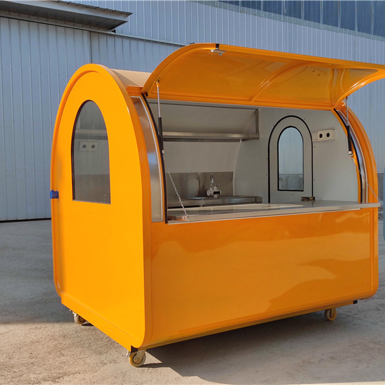 YITUO Customized Small Wheels Mobile Coffee Kiosk Cart Fruit Carts 3 Wheel Electric Milktea Cart Milk Tea Bicycle Mobile Kiosk