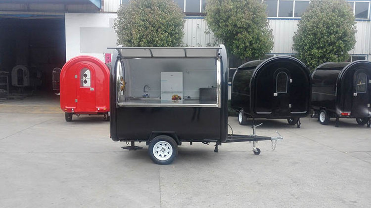 Latest released food trailer outdoor beverage bar mobile shop convenient restaurant concession mini food trailer