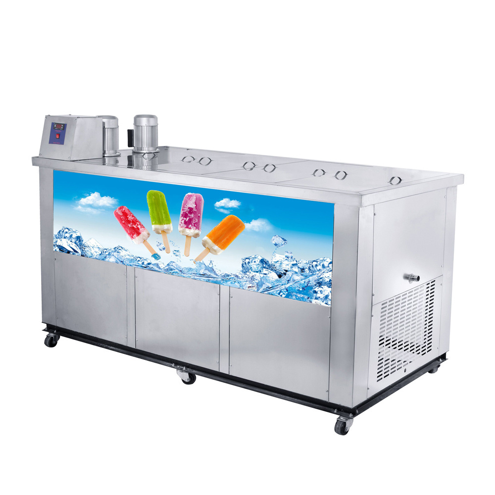 Factory Large capacity ice lolly machine popsicle  with ice cream mold