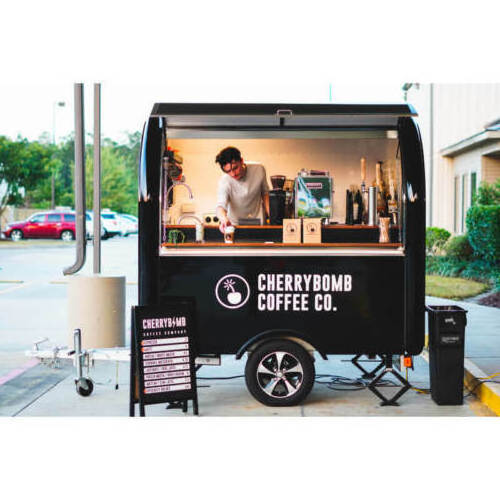 Latest released food trailer outdoor beverage bar mobile shop convenient restaurant concession mini food trailer