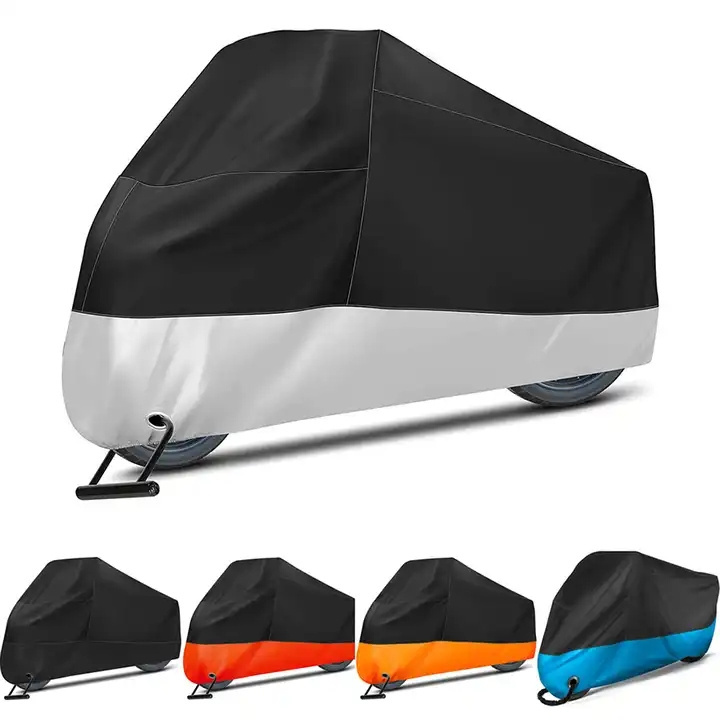 Universal Waterproof Sun UV Protection Motorbike Cover Protection Motorcycle Bicycle Oxford Cover With Lock Holes Tear-Proof