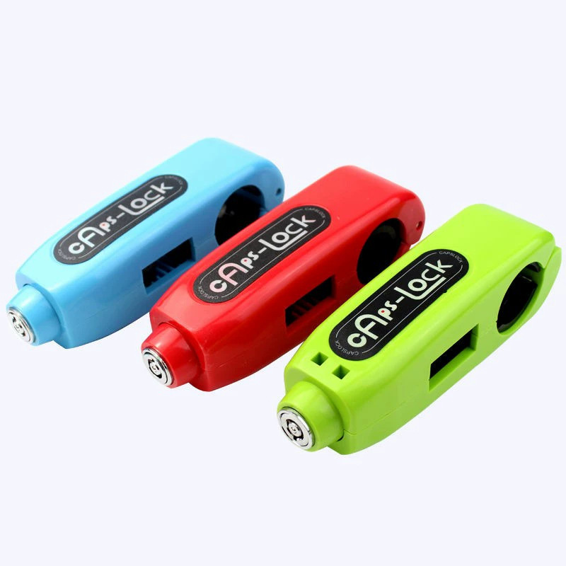 Universal Motorcycle Lock Scooter Handlebar Safety Lock Brake Throttle Grip Anti Theft Protection Security Lock