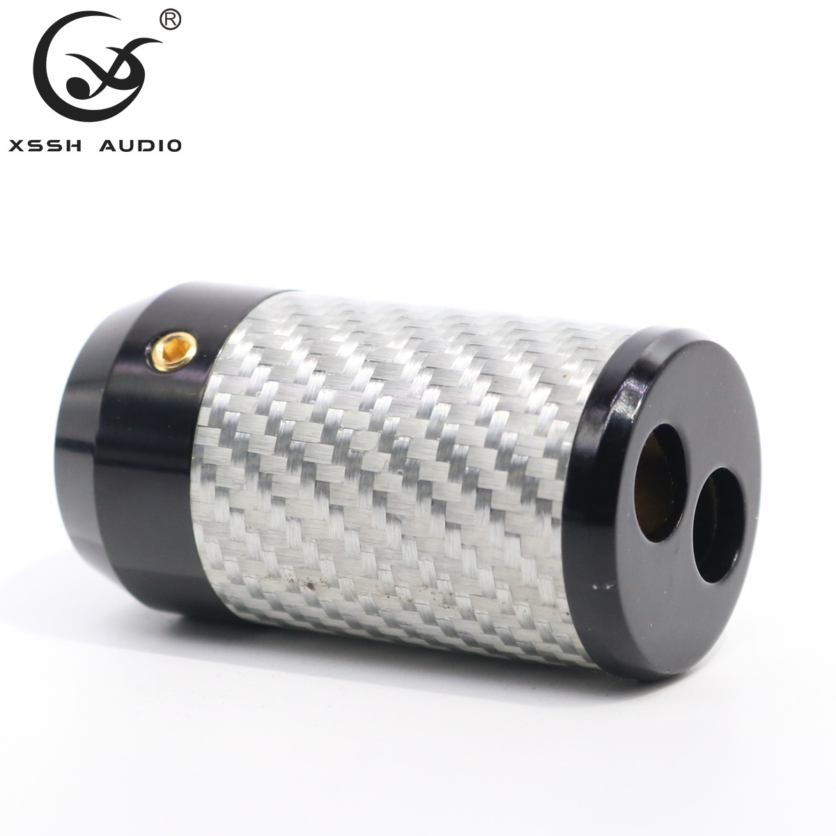 Speaker Line Power Wire Pants Boots YIVO XSSH Audio Hi-end DIY HIFI System Carbon Fiber Coaxial 14mm 16mm 19mm Cable Y Splitter