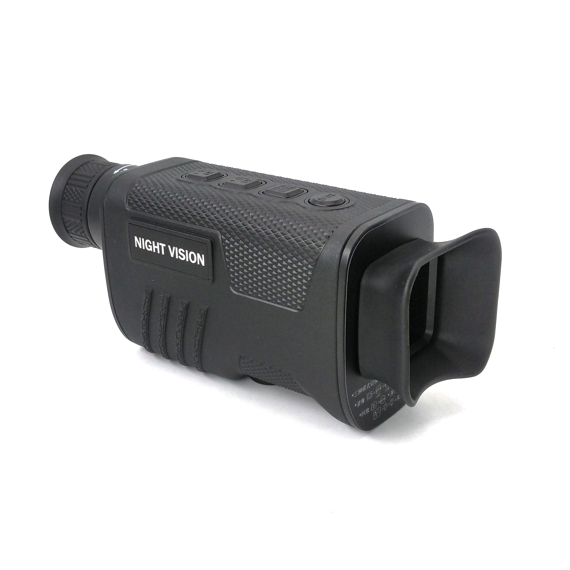 Night Vision Monocular Goggles, Travel Infrared Digital Monocular for 100% Darkness Day and Night Vision