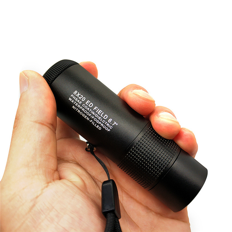 New Style Optics 8x20 HD Mini Monocular Waterproof ED Lens Monocular Telescopes