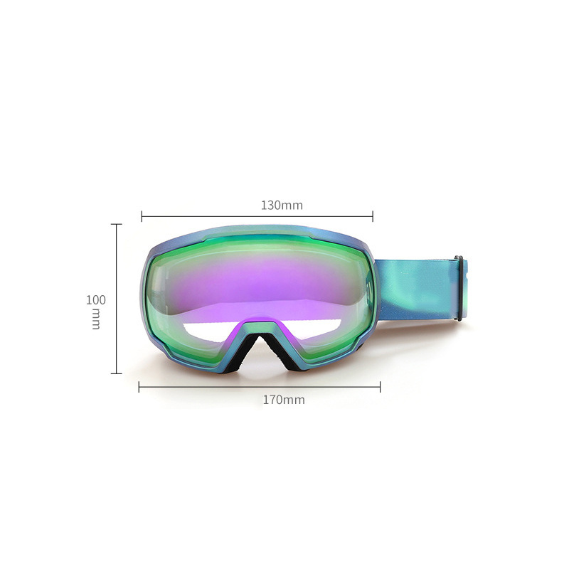 New Double Anti-fog Spherical Ski Goggles Men And Women Equipment Snow Goggles Sports Outdoor Goggles