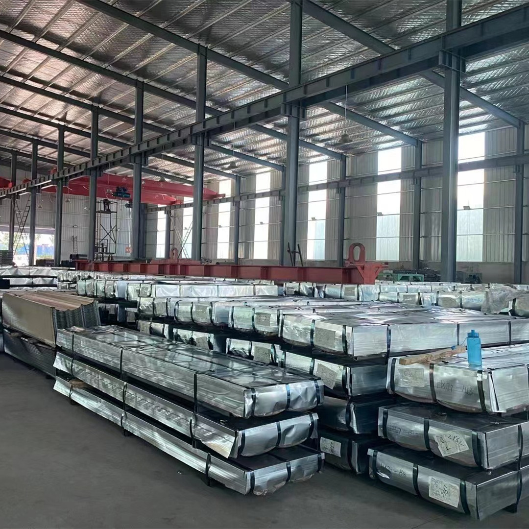 galvanized 4ft x 16ft 35 sheet  iron sheets 0.4mm 24 gauge corrugated steel sheet shake roofing metal panels